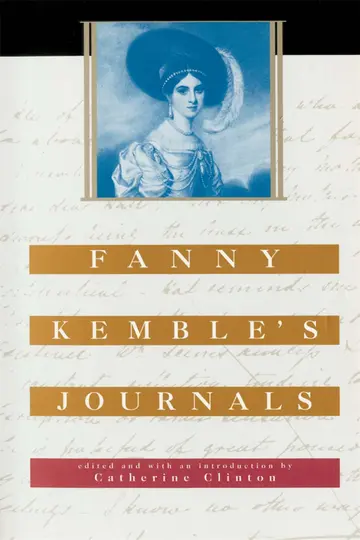 Cover of Fanny Kemble's Journals