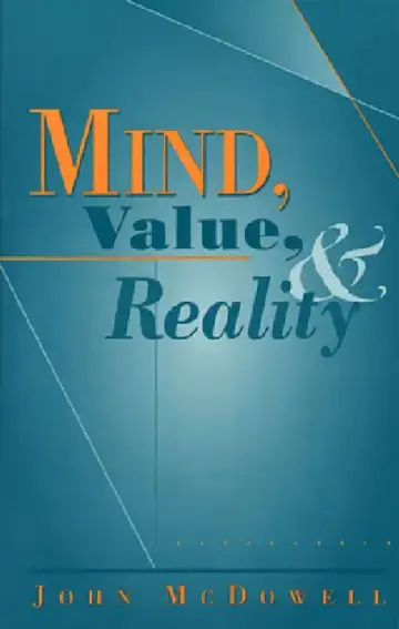 Cover of Mind, Value, and Reality