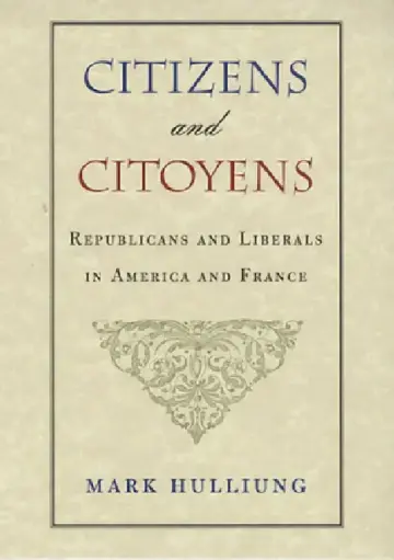 Cover of Citizens and Citoyens