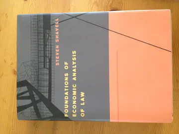 Cover of Foundations of Economic Analysis of Law