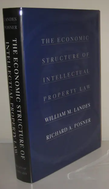 Cover of The Economic Structure of Intellectual Property Law