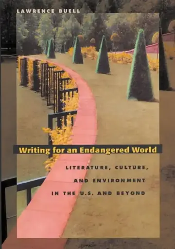 Cover of Writing for an Endangered World