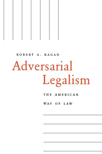 Cover of Adversarial Legalism
