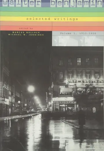 Cover of Walter Benjamin