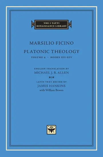 Cover of Platonic Theology