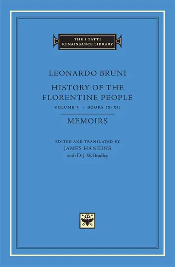 Cover of History of the Florentine People