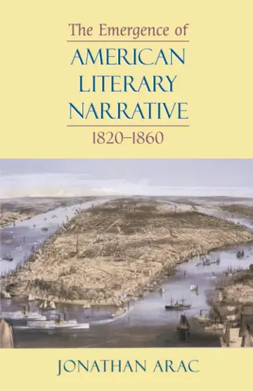 Cover of The Emergence of American Literary Narrative, 1820-1860