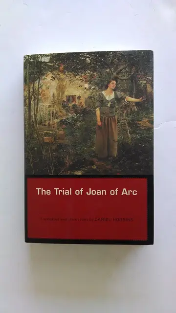 Cover of The Trial of Joan of Arc