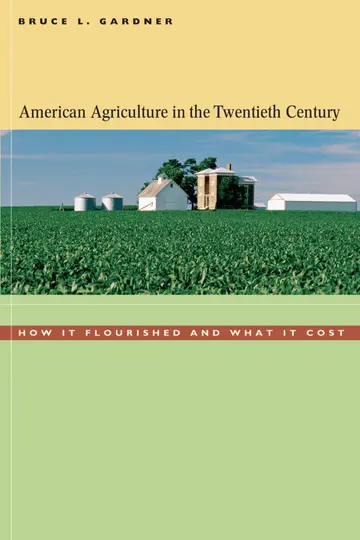 Cover of American Agriculture in the Twentieth Century