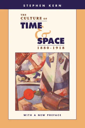 Cover of The Culture of Time and Space, 1880-1918