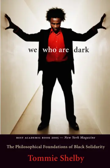 Cover of We who are Dark – The Philosophical Foundations of Black Solidarity