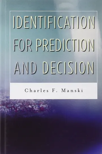 Cover of Identification for Prediction and Decision