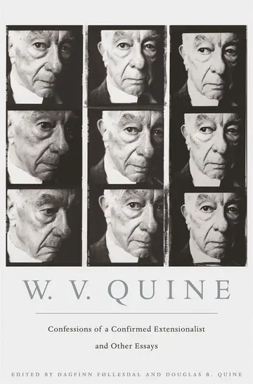 Cover of Confessions of a Confirmed Extensionalist and Other Essays