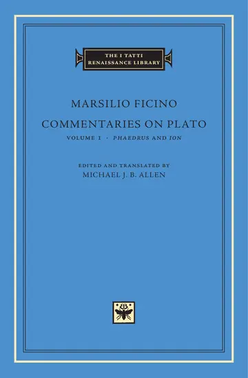 Cover of Commentaries on Plato