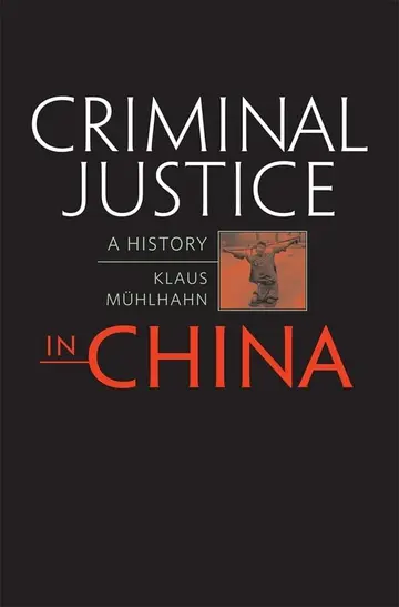 Cover of Criminal Justice in China