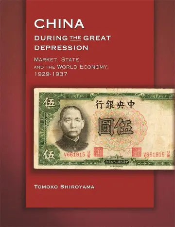 Cover of China during the Great Depression – Market, State, and the World Economy, 1929–1937