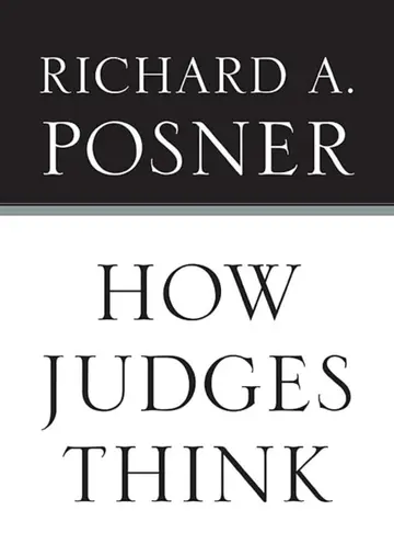 Cover of How Judges Think