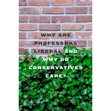 Cover of Why Are Professors Liberal and Why Do Conservatives Care?