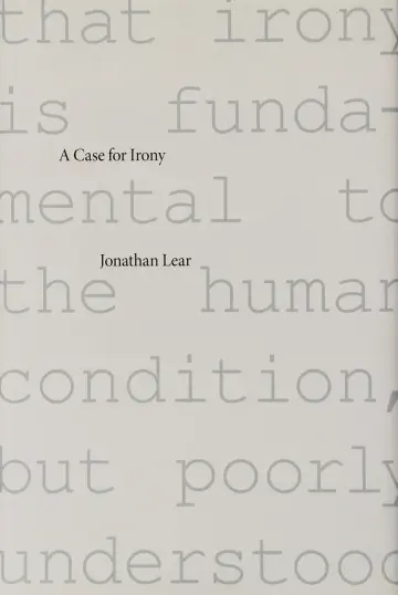 Cover of A Case for Irony