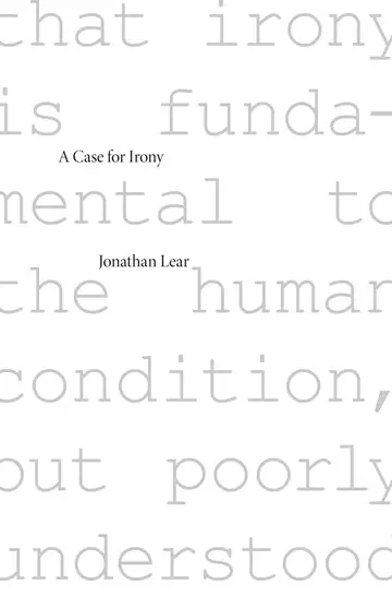 Cover of A Case for Irony