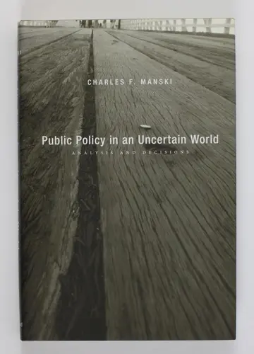 Cover of Public Policy in an Uncertain World
