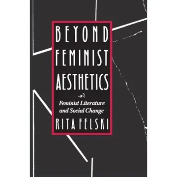 Cover of Beyond Feminist Aesthetics