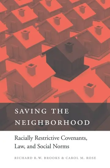 Cover of Saving the Neighborhood