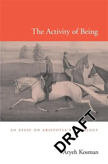 Cover of The Activity of Being