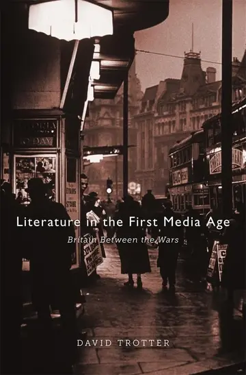 Cover of Literature in the First Media Age