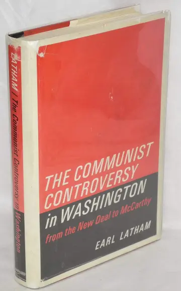 Cover of Communist Controversy in Washington