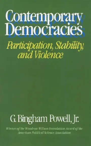 Cover of Contemporary Democracies