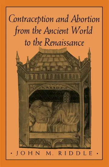 Cover of Contraception and Abortion from the Ancient World to the Renaissance