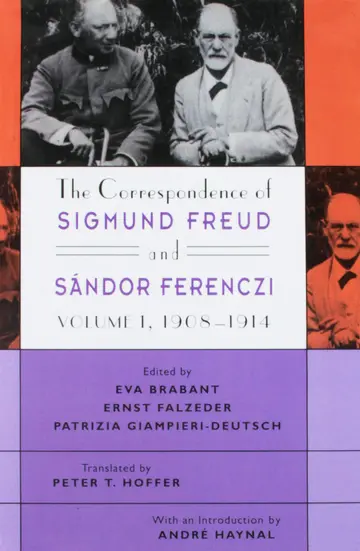 Cover of The Correspondence of Sigmund Freud & Sandor Ferenczi 1908 – 1914 V 1