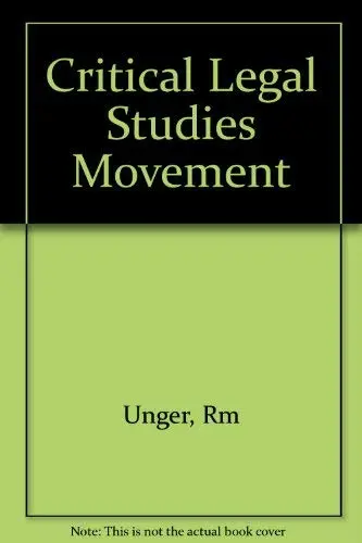Cover of Critical Legal Studies Movement