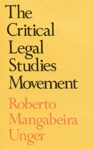 Cover of Critical Legal Studies Movement