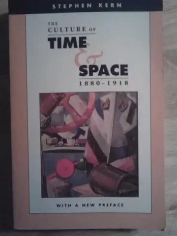 Cover of The Culture of Time & Space 1880–1918