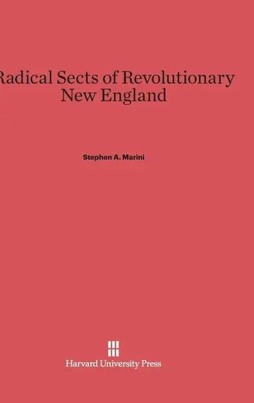 Cover of Radical Sects of Revolutionary New England