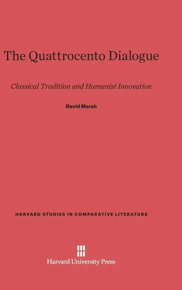 Cover of The Quattrocento Dialogue