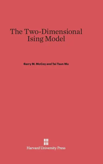 Cover of The Two-Dimensional Ising Model