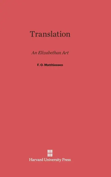 Cover of Translation