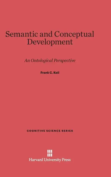 Cover of Semantic and Conceptual Development