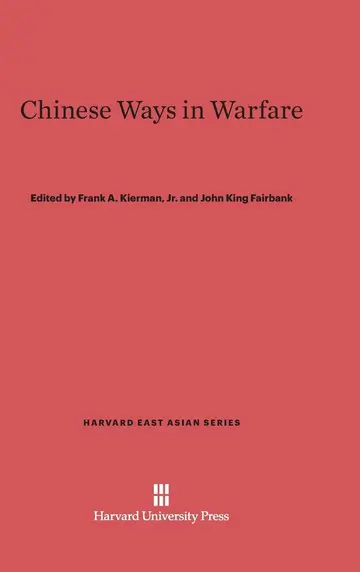 Cover of Chinese Ways in Warfare