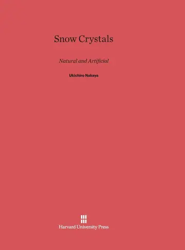 Cover of Snow Crystals
