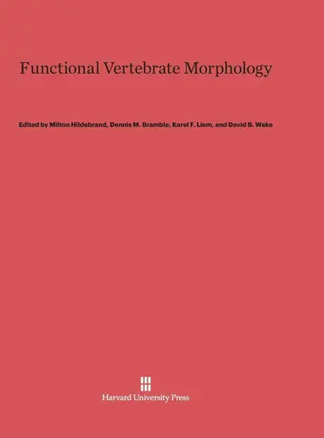 Cover of Functional Vertebrate Morphology