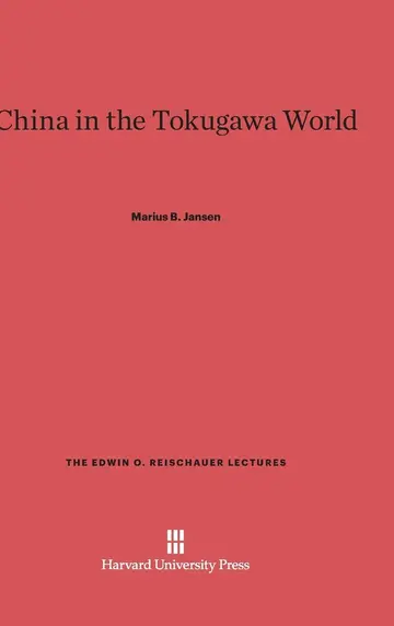 Cover of China in the Tokugawa World