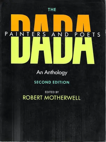 Cover of The Dada Painters & Poets – An Anthology 2e