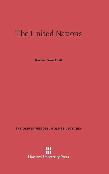 Cover of The United Nations