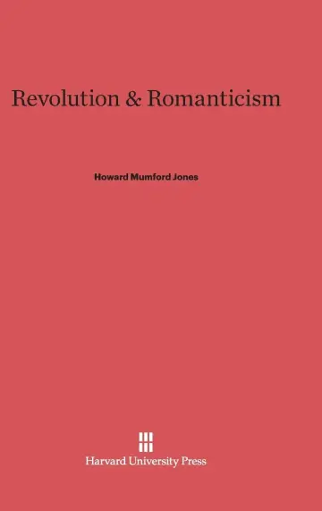 Cover of Revolution and Romanticism