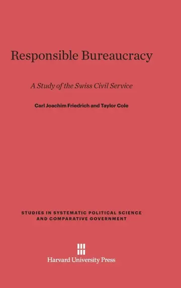 Cover of Responsible Bureaucracy