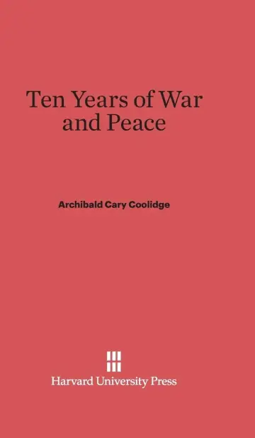 Cover of Ten Years of War and Peace